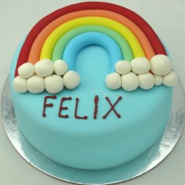 Rainbow - Rainbow Flat Cake (D, V)